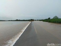 Waduk Nipa-nipa Makassar Status Bahaya Rendah, Air Sungai Melimpas ke Spillway