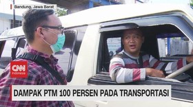 VIDEO: Dampak PTM 100 Persen Pada Transportasi