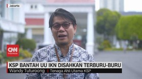 VIDEO: KSP Bantah UU IKN Disahkan Terburu-buru