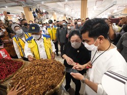 Puan Blusukan di Pasar Legi Solo Temukan Minyak Goreng Rp 20 Ribu