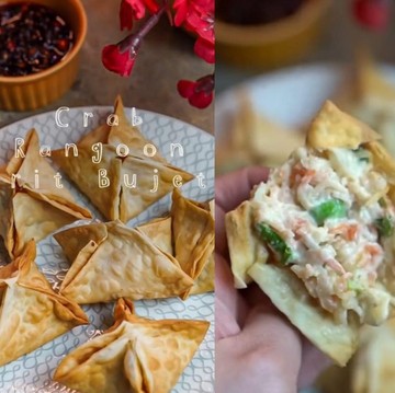 Resep Crab Rangoon, Camilan Pangsit Enak untuk Santap Santai yang Viral di TikTok!