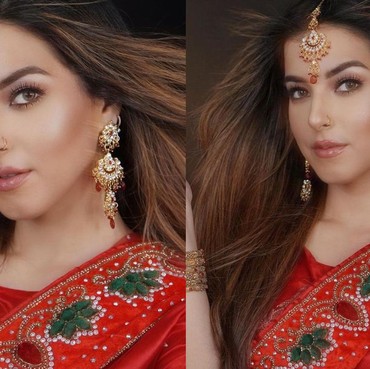 7 Detail Penampilan Tasya Farasya Make Up Ala Katrina Kaif Aktris Bollywood