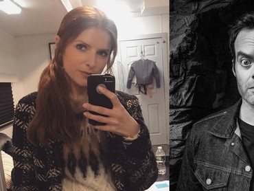 Anna Kendrick Diam-diam Pacari Bill Hader Sejak Setahun Lalu