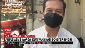 VIDEO: Begini Pengalaman Vaksinasi Booster di Puskesmas