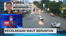 VIDEO: Kecelakaan Maut Beruntun di Balikpapan