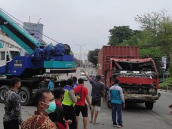 KNKT Investigasi Kecelakaan Maut Truk Balikpapan Tewaskan 4 Orang