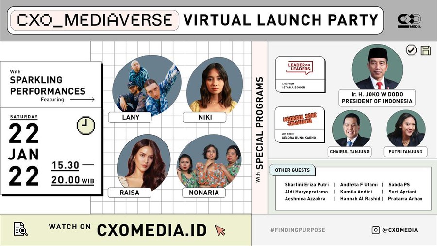 Peluncuran CXO Mediaverse