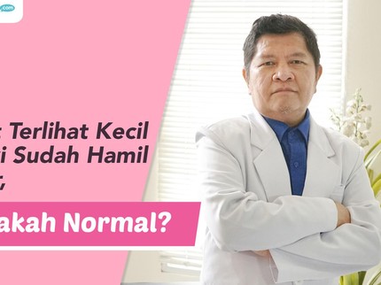 Perut Terlihat Kecil Meski Sudah Hamil Besar, Apakah Normal?