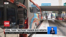 VIDEO: Viral Tarif Parkir Bus Wisata di Kota Yogyakarta