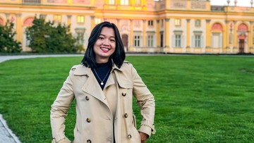 CERITA YOLANDA VICTORIA PERAIH BEASISWA DI POLANDIA