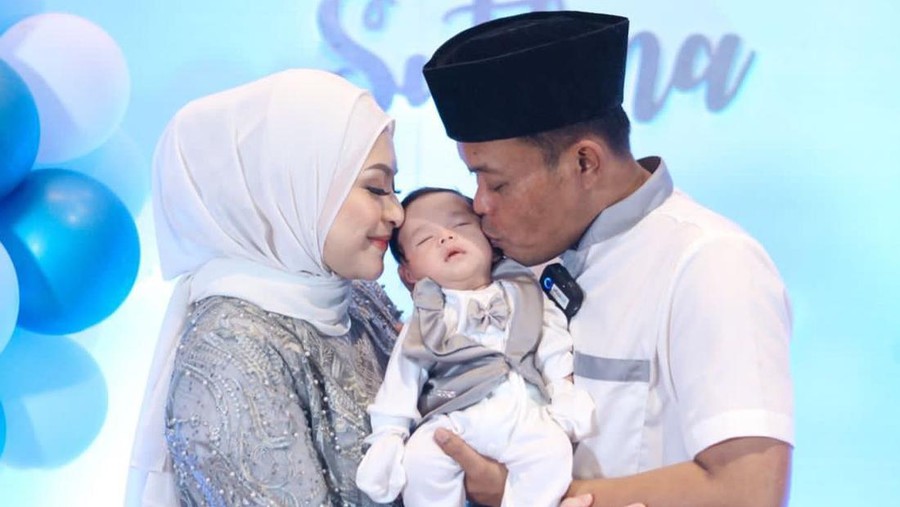 Akikah anak Sule dan Nathalie Holscher