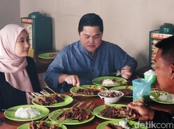 Catat! Ini 5 Tempat Makan Rekomendasi Erick Thohir hingga Presiden Jokowi