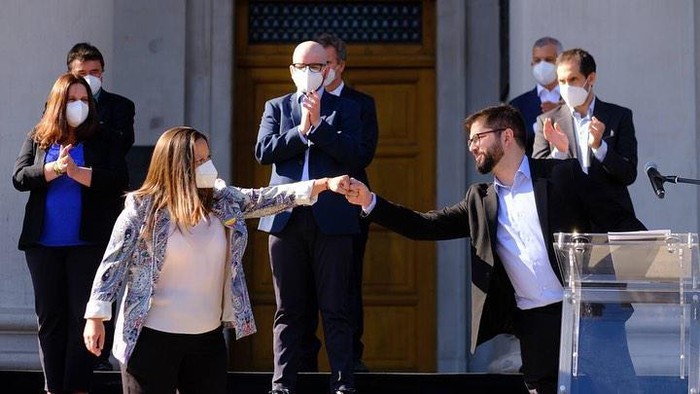 Kabinet baru Chile oleh Gabriel Boric
