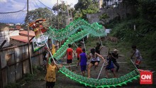 FOTO: Geliat Barongsai dan Liong Jelang Perayaan Imlek