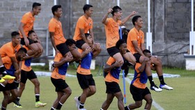 FOTO: Timnas Indonesia Susun Kekuatan di Bali