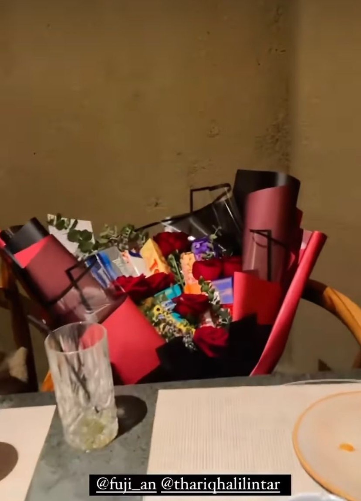 Thariq Halilintar dan Fuji