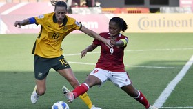 FOTO: Indonesia Kalah 0-18 dari Australia di Piala Asia Wanita