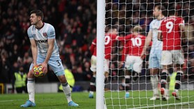 Gol Kemenangan Man Utd atas West Ham Diklaim Tidak Sah