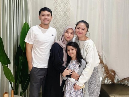7 Momen Marshanda dengan Ben Kasyafani dan Istri, Kompak dalam Co-Parenting
