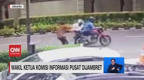 VIDEO: Wakil Ketua Komisi Informasi Pusat Dijambret