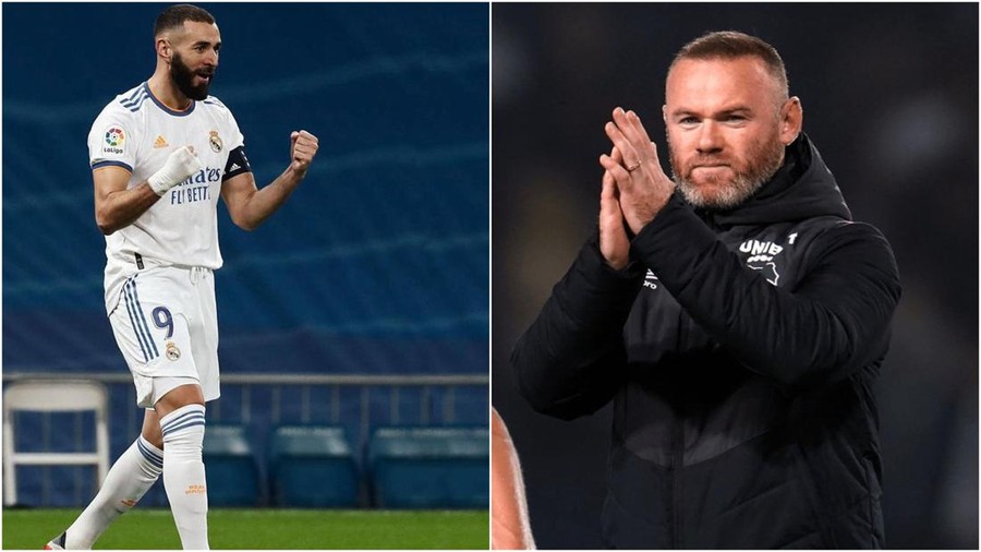 (ki-ka) Karim Benzema, Wayne Rooney.