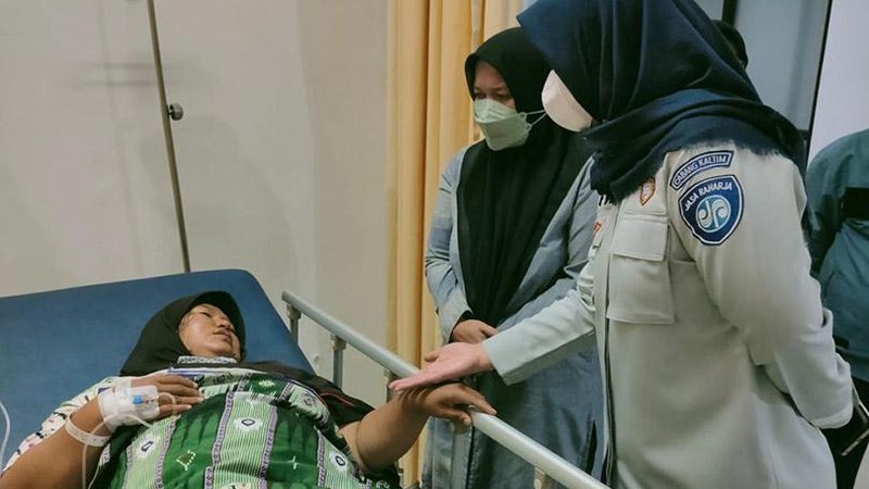 Direktur Operasional PT Jasa Raharja Dewi Aryani Suzana mengatakan seluruh pengendara yang mengalami kecelakaan mendapat santunan dari Jasa Raharja