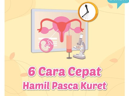 6 Cara Cepat Hamil Pasca Kuret