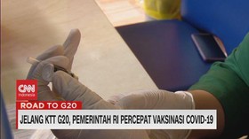 VIDEO: Jelang KTT G20, Pemerintah Ri Percepat Vaksinasi Covid-19