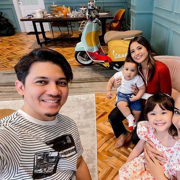 6 Momen Harmonis Acha Septriasa Main ke Rumah Irwansyah & Zaskia Sungkar