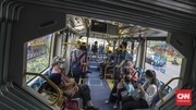 Mayoritas Penumpang TransJakarta Pilih Tetap Pakai Masker