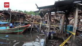 VIDEO: Ledakan Keras Di Sibolga, 3 Rumah Rusak Berat
