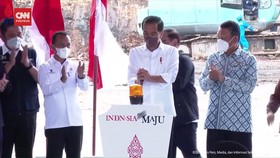 VIDEO: Jokowi Groundbreaking Hilirisasi Batu Bara jadi DME