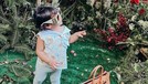Maryam Eliza Khair Assegaf atau Ayang putri Tasya Farasya berpose di samping tas Hermes bak sosialita cilik&period; Yuk intip&excl;