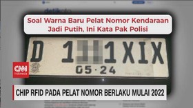 VIDEO: Chip RFID Pada Pelat Nomor Berlaku Mulai 2022