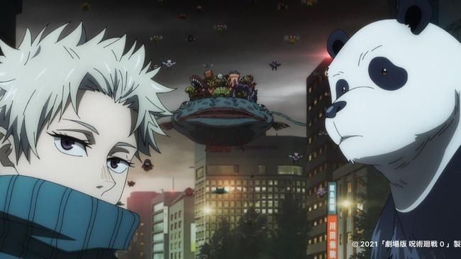 Dalam Jujutsu Kaisen 0, penonton akan diperkenalkan dengan Yuta Okkotsu yang terkena kutukan dari teman masa kecilnya.