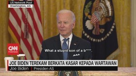 VIDEO: Joe Biden Terekam berkata Kasar Kepada Wartawan