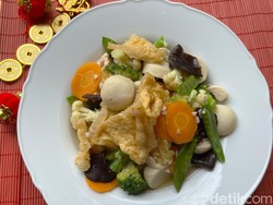 Resep Perut Ikan Masak Sayuran, Sajian Istimewa Imlek