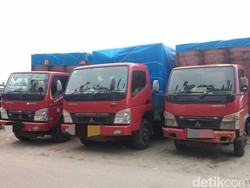 8 Truk Selundupkan Sepatu-Daging Sapi dari Malaysia ke Sumut Diamankan