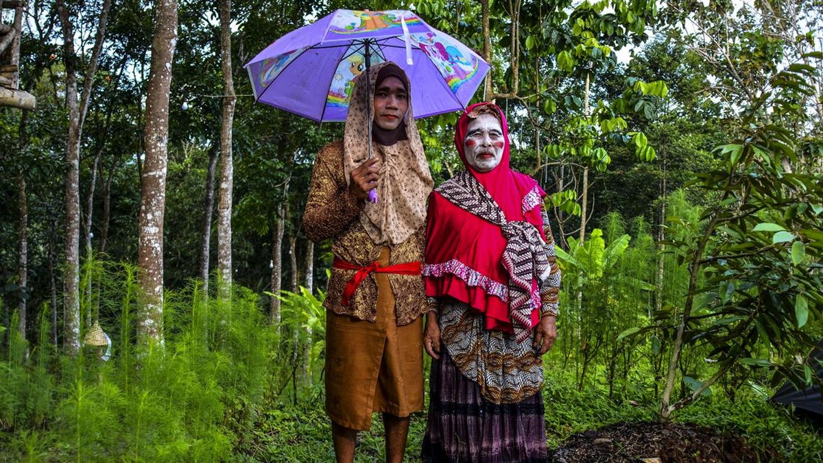 FOTO: Lais, Seni Akrobatik dari Tanah Sunda