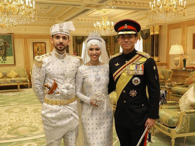 Pernikahan Anak Sultan Brunei Bertabur Berlian yang Digelar