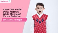 Aktor Cilik di Film Danur Matthew White Meninggal karena Diabetes, Dimakamkan di Tegal