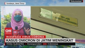 VIDEO: Kasus Omicron di Jatim Meningkat