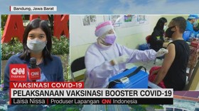 VIDEO: Pelaksanaan Vaksinasi Booster Covid-19 di bandung