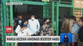 VIDEO: Warga Kecewa Vaksinasi Booster Habis