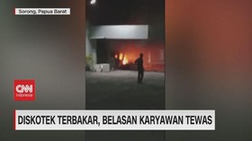 VIDEO: Korban Tewas Terjebak Kobaran Api Saat Bentokan di Sorong