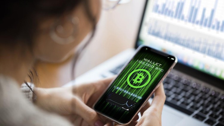 Ilustrasi Cryptocurrency atau kripto