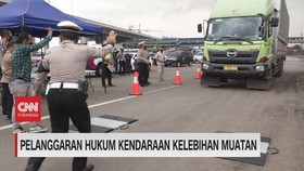 VIDEO: Pelanggaran Hukum Kendaraan Kelebihan Muatan