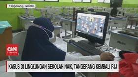 VIDEO: Kasus Covid di Lingkungan Sekolah Naik, Tangerang Kembali PJJ