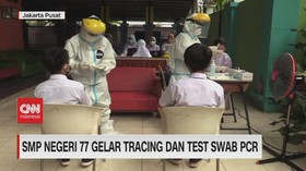 VIDEO: SMP Negeri 77 Gelar Tracing Dan Test Swab PCR