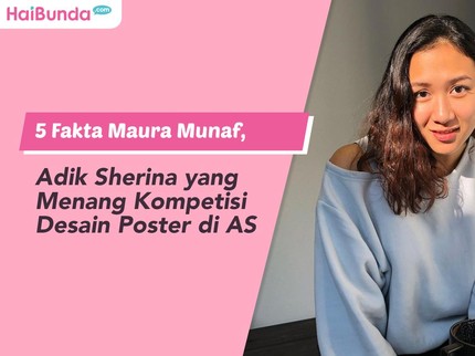 5 Fakta Maura Munaf, Adik Sherina yang Menang Kompetisi Desain Poster di AS